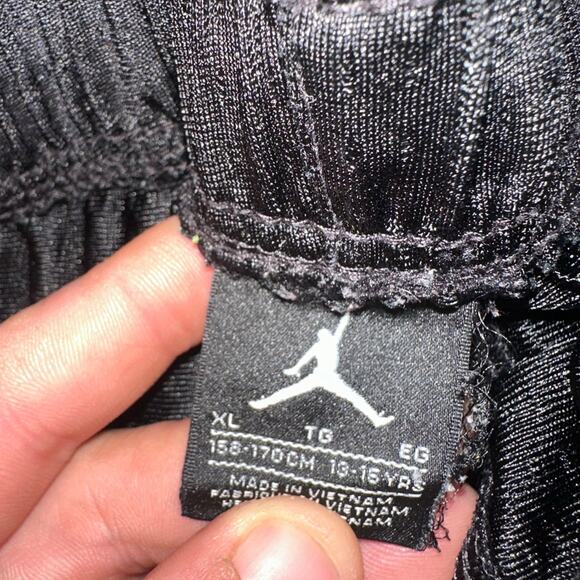 Air Jordan Jumpman Black Mesh Basketball Shorts XL - Picture 3 of 4